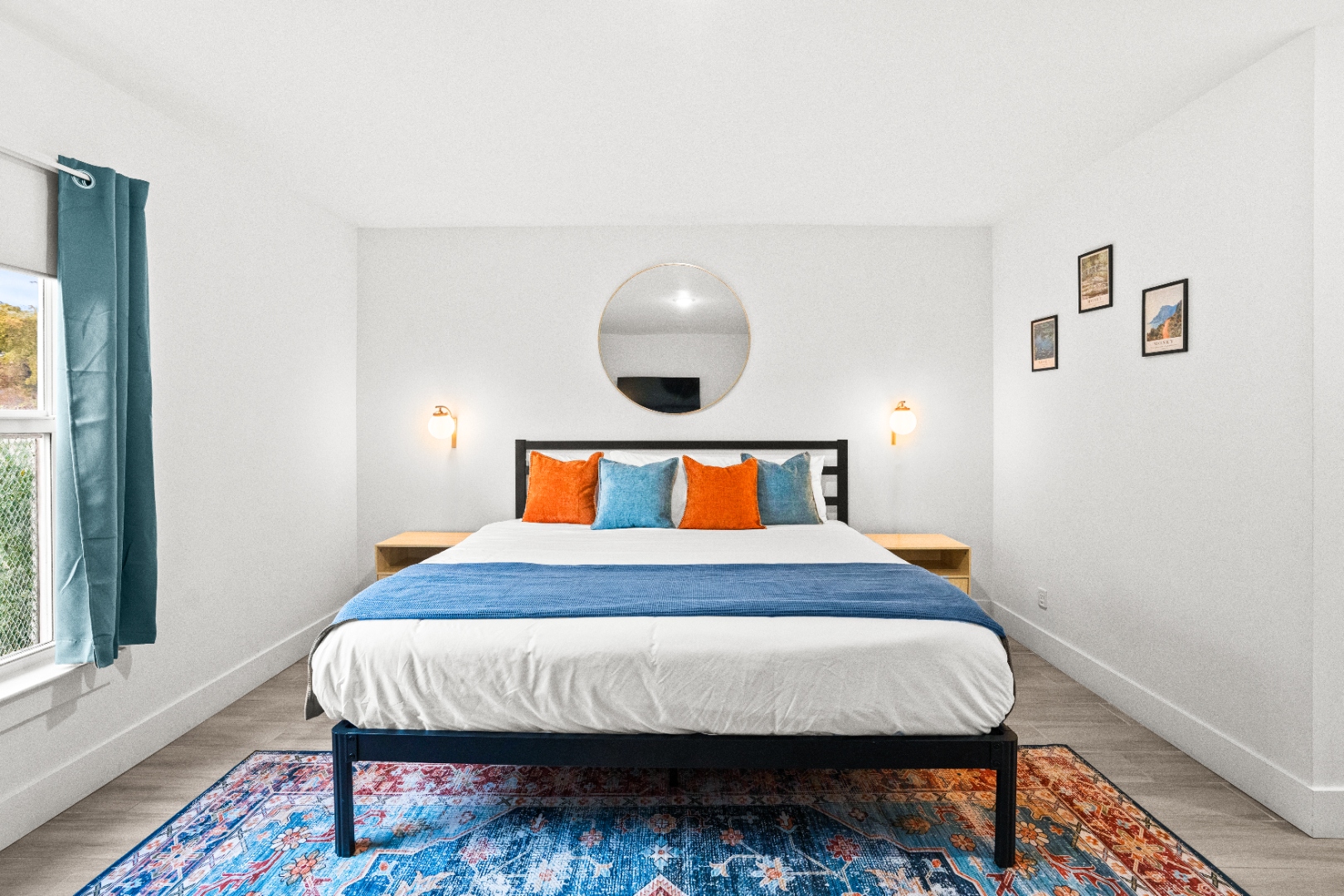 Master suite from foot of bed